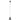 Attwood Feu De Navigation Circulaire, Support Vertical Avec Pole 12" Feu De Navigation Noir