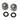 Performance Metal Boulon «Headnut» De Cardan (Qté 2) Mercury